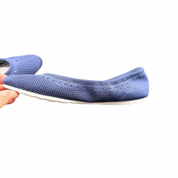 Cole Haan Grand.Os Flats for Women for sale | eBay Cole Haan Grand.OS Knit Ballet Flats Blue Women’s Size 9B Comfort